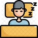 Sleep Man Activity Icon
