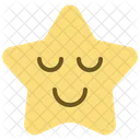 Sleep Emoticon Star Icon