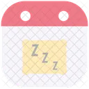 Sleep Pillow Night Icon
