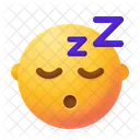Sleep Emoji Face Icon