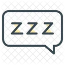 Resting Sleep Message Icon