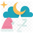 Sleep Night Bedtime Icon