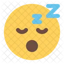Sleep Sleeping Smiley Icon