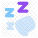 Sleep Chat Chat Chat Snoring Icon