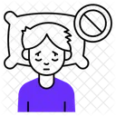 Insomnia Stress Sleep Icon