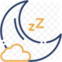 Sleep Night Moon Icon