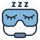 Sleep Mask Wear Sleep Icon