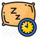 Sleep Time Time Clock Icon