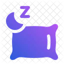 Sleep Time Bed Time Rest Time Icon