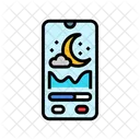 Sleep Tracking Moon Icon