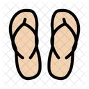 Flipflop Sandal Sleeper Icon