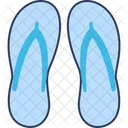 Hausschuhe Slipper Flip Flop Icon