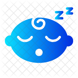 Sleeping Icon - Download in Flat Style