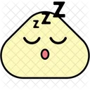 Sleeping Sick Emoji Icon