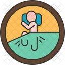 Sleeping Sufficient Resting Icon