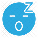 Sleeping Emoji Smileys Icon