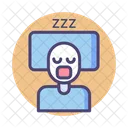 Sleeping At Dentist Icon