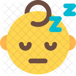 Sleeping Baby Emoji Icon