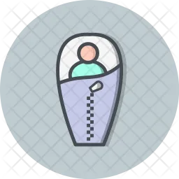 Sleeping Bag  Icon