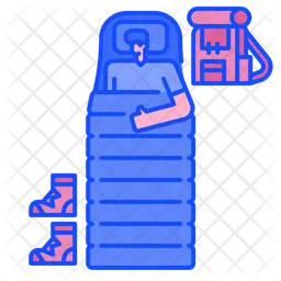 Sleeping Bag  Icon