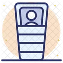 Camping Bag Shelter Sleeping Bag Icon