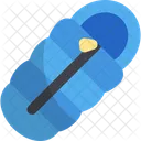Sleeping Bag Outdoor Sleep Icon