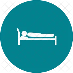 Sleeping bed  Icon