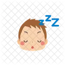 Boy Emoji Sleeping Icon