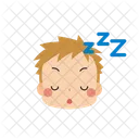 Boy Emoji Sleeping Icon