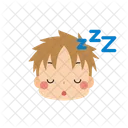 Boy Emoji Sleeping Icon