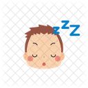 Boy Emoji Sleeping Icon