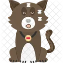 Sleeping Cat Sleeping Rest Icon