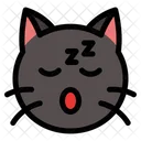 Sleeping Cat Icon