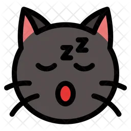 Sleeping Cat  Icon
