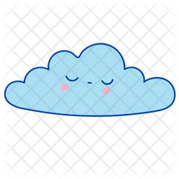 Sleeping cloud  Icon