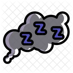 Sleeping Cloud  Icon