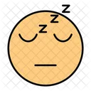 Emoji Face Sleeping Icon