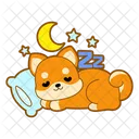 Sleeping Moon Star Icon