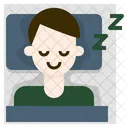 Sleeping Night Pineal Gland Icon