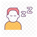 Man Sleep Nap Icon
