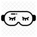 Sleeping Mask Icon