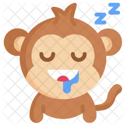 Sleeping Monkey  Icon