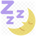 Sleeping Moon Icon