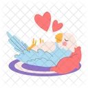 Sleeping Parrot  Icon