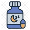 Sleeping Pills Sedative Medicine Icon