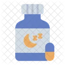 Sleeping Pills Sedative Medicine Icon