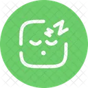 Sleeping-square  Icon