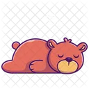 Sleeping Teddy Icon