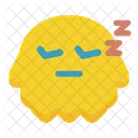 Sleepy Emoticon Emoji Icon