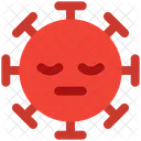Sleepy Coronavirus Emoji Coronavirus Icon